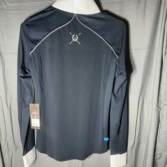 Chestnut Bay Sky Cool Liberty long sleeve Show Shirt - Picture 2 of 2